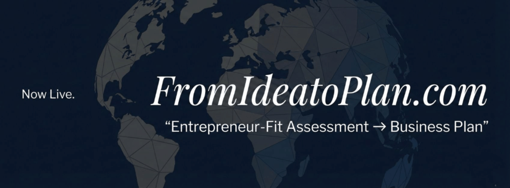 FromIdeaToPlan.com Launches to Help Aspiring Founders Discover the Right Business Idea and Build a Ready-to-Execute Plan